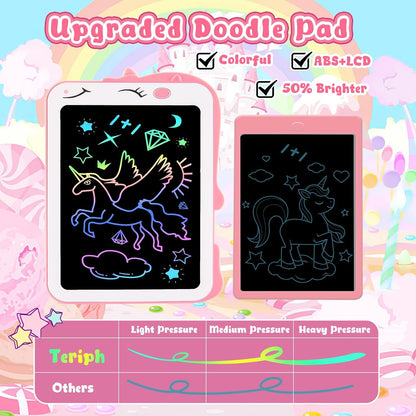 Children's LCD writing tablet, colorful toddler toy drawing tablet, educational children's toy
